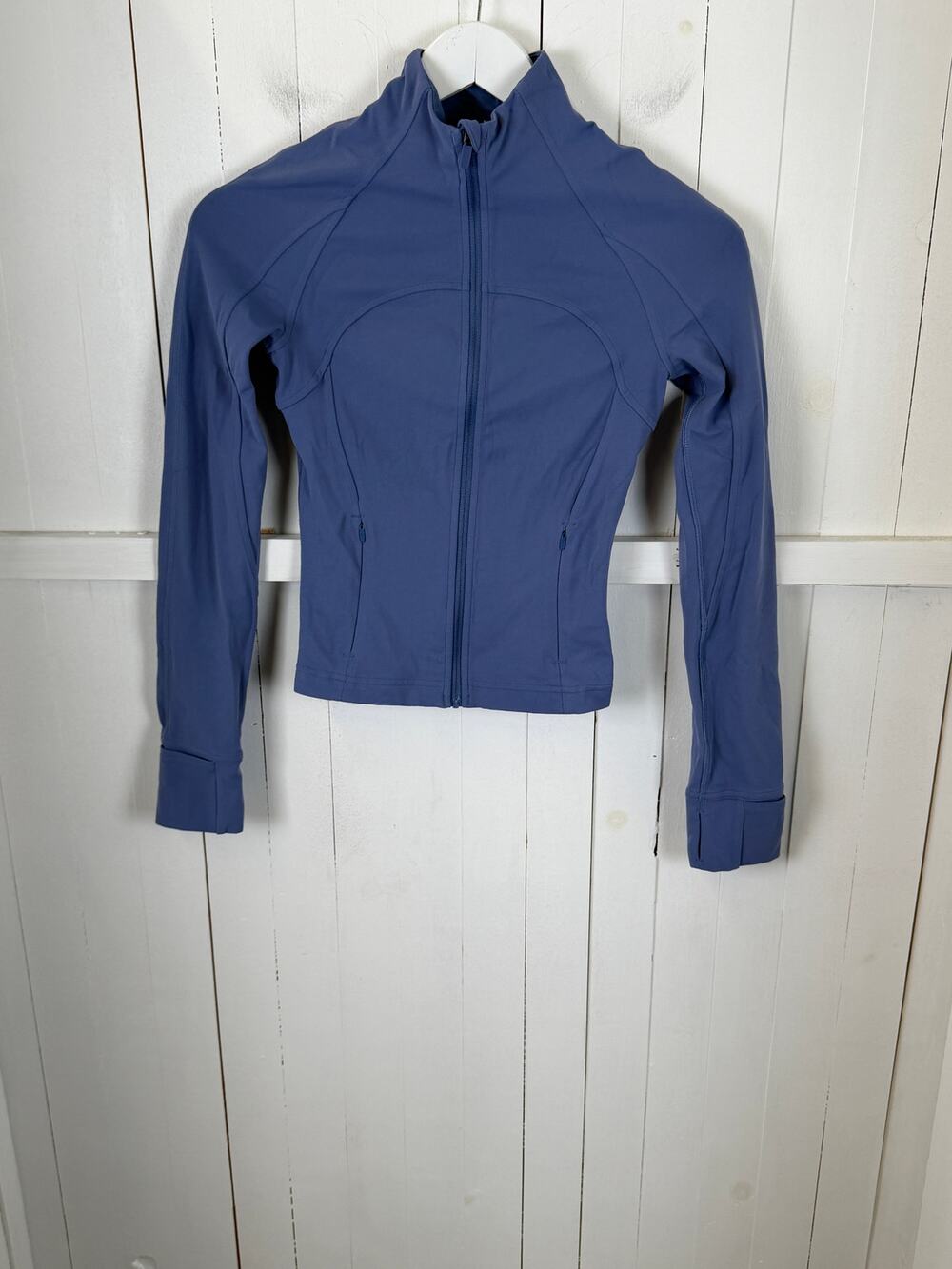 Lululemon Blue Nylon Activewear Jacket Women's Size 2